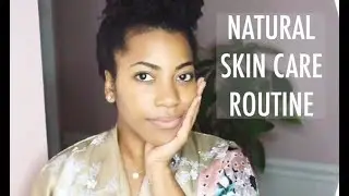 Skin Care Routine| African Black Soap on DRY, SENSITIVE Skin |Sadiya Marie