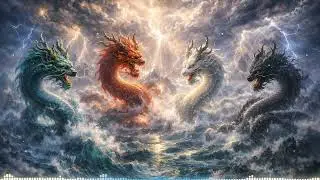Chinese Myth Sounds &ndash; The Four Dragons: Guardians of the Seas | Sacred Mythology Music