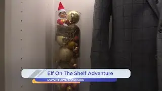 Downtown shopping made fun with Elf on the Shelf Adventure