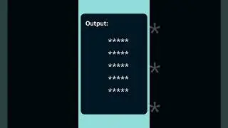 SOLID RECTANGLE STAR PATTERN IN JAVA #java #coding #trending