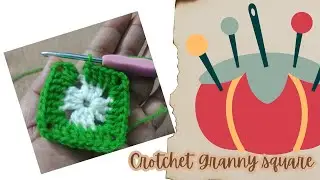 How to Crochet Granny Square/ for Absolute Beginners