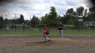 Jeff Jewett pitching