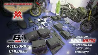 Convierte lo bueno en mejor: nueva gama de accesorios oficiales para Moto Morini Seiemmezzo