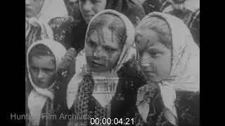 Czechs flee Nazi Occupation of Czechoslovakia, 1940s - Archive Film 1065651