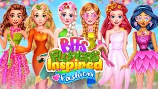 BFFs Flowers Inspired Fashion - Dressup Game by Playcutegames.com