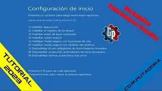Deshabilitar Controladores Firmados En Windows 8.1   &brvbar; 💻GaryPC💻