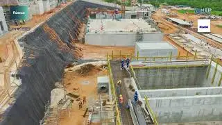 March 2023 Ivory Coast Water Treatment Plant Construction
