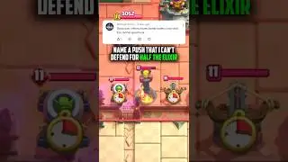 Evo Mortar, Inferno Tower, X Bow + Bomb Tower vs 9 elixir 💚