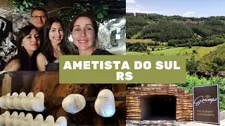 AMETISTA DO SUL- RS | maior jazida de pedra ametista do mundo, restaurante subterrâneo, vinhos