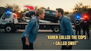 HOA Karen Tried to Tow My Vehicle &mdash; Swat Team Arrived Just in Time!