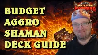 Budget Aggro Shaman deck guide and gameplay (Hearthstone Forged in the Barrens)