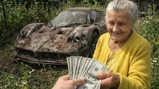 👉 We Found a $1,000 Pagani Zonda… Then Restored It! 😱 | ASMR Car Restoration
