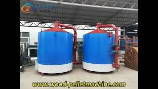 Vertical carbonization furnace：For hollow rods and large-sized raw materials
