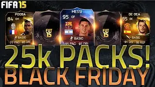 Fifa 15 BLACK FRIDAY 25K ALL RARE PACKS FT AN 87 RATED PLAYER!