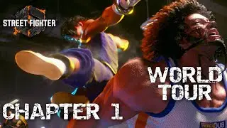 STREET FIGHTER 6 World Tour Walkthrough Gameplay Chapter 1 (Streamed)
