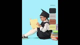 School theme color palette inspiration.