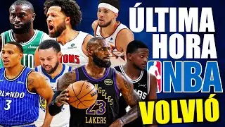 VOLVI&Oacute; Lebron 🚨👑 Luka 🤯 Kerr ❌ Orlando 🤔 Pistons IMPARABLES 🔥 Celtics &iquest;? 💥 Suns 💣 ULTIMA HORA NBA