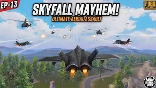 PUBG Mobile: SKYFALL MAYHEM! 💥 ULTIMATE AERIAL ASSAULT (EP-13 Full Battle)