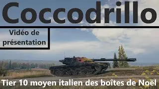 WoT: Le Coccodrillo, tier 10 moyen Italien des bo&icirc;tes de No&euml;l.