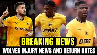 🐺🚨CONFIRMED TODAY MORNING ! Wolves injury news and return dates ahead of Man United trip