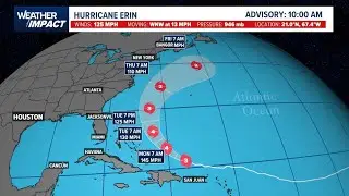 Tropical update: The latest on Hurricane Erin, plus a new tropical wave off the coast of Africa