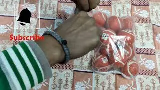 Unboxing of opson cotton orange tennis cricket ball pack of 24 Tennis from Flipkart