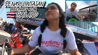 💥viral joki cantik thailand ‼️penari lintasan drag bike party 402m (NO) balap taruhan 2.2 milyar