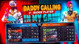 DADDY CALLING IN MY GAME | REASON TOP 9 PLAYER - GARENA FREE FIRE 🔥