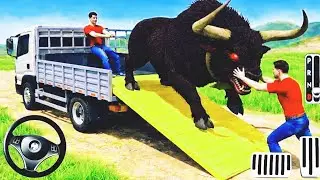 Wild Animal Cargo Truck Driving Game 3D Animal Transport Cargo truck Android Game play 
