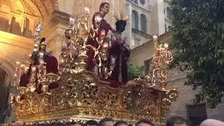 Humildad 2019 Salida Catedral Tambor ronco Banda Esperanza M&aacute;laga Semana Santa