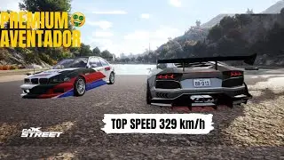 Lamborghini Aventador TOP SPEED Test in Sunset City! | CarX Street Mobile Gameplay (4K)