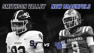 #3 Smithson Valley vs New Braunfels 5A DI REGIONAL FINALS REMATCH TEXAS HIGH SCHOOL FOOTBALL #txhsfb