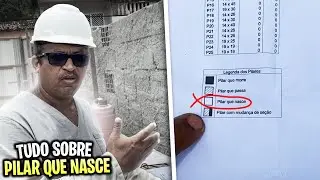 PILAR QUE NASCE NA VIGA! COMO INTERPRETAR NO PROJETO - LEITURA E INTERPRETAÇÃO DE PLANTA | #09