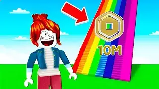 Climb 1000 Stairs For Free ROBUX (Roblox) #roblox #roblox #roblox