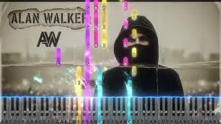 Alan Walker - Faded Piano | EASY PIANO TUTORIAL