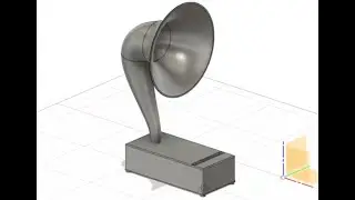 P4- Smart phone sound box - 3D designed Gramophone for Crystal Radio