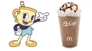 Cuphead Characters and their favorite DRINKS DLC