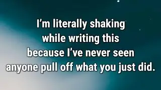 💌 I’m literally shaking while writing this because I’ve never seen anyone...