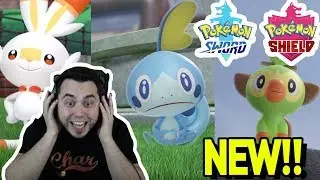 INCREDIBLE!! POKEMON SWORD AND SHIELD FIRST THOUGHTS! NEW STARTERS AND MORE!