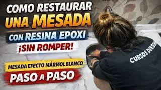No Cambies la Mesada: Restaurala con Resina Epoxi