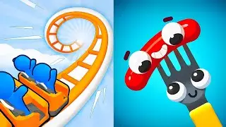 NEW Update 2025 🔥 Runner Coaster vs Fork N Sausage - MAX Level Challenge!