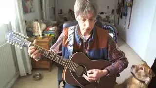 Guitar lesson 013G-Home On Monday