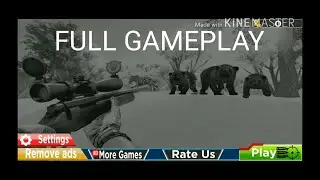 Wild deer sniper hunting animal shooting games all levels walkthrough gameplay