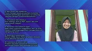Tugas Vlog - Tema: Pengenalan Microsoft Office Word