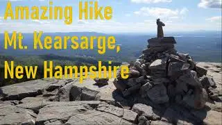 Awesome Mt. Kearsarge -- Hiking The Winslow Trail To The Summit Fire Tower