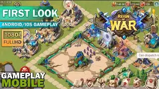 Reign of War GAMEPLAY - Android/IOS Strategy