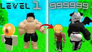 EAT A BODYBUILDER SIMULATOR in Roblox !!
