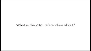 What are we deciding this referendum?