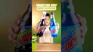 I tried New Mountain Dew Flavours #shorts #viralvideo