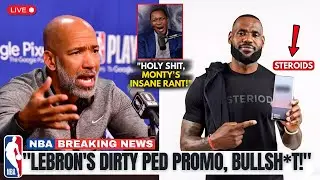 Monty Williams GOES OFF on LeBron James Over Promotion Deal With Steroids Brand